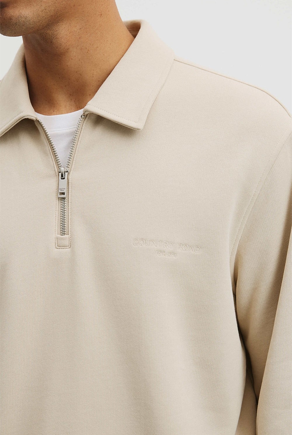 Australian Cotton Collar Sweat