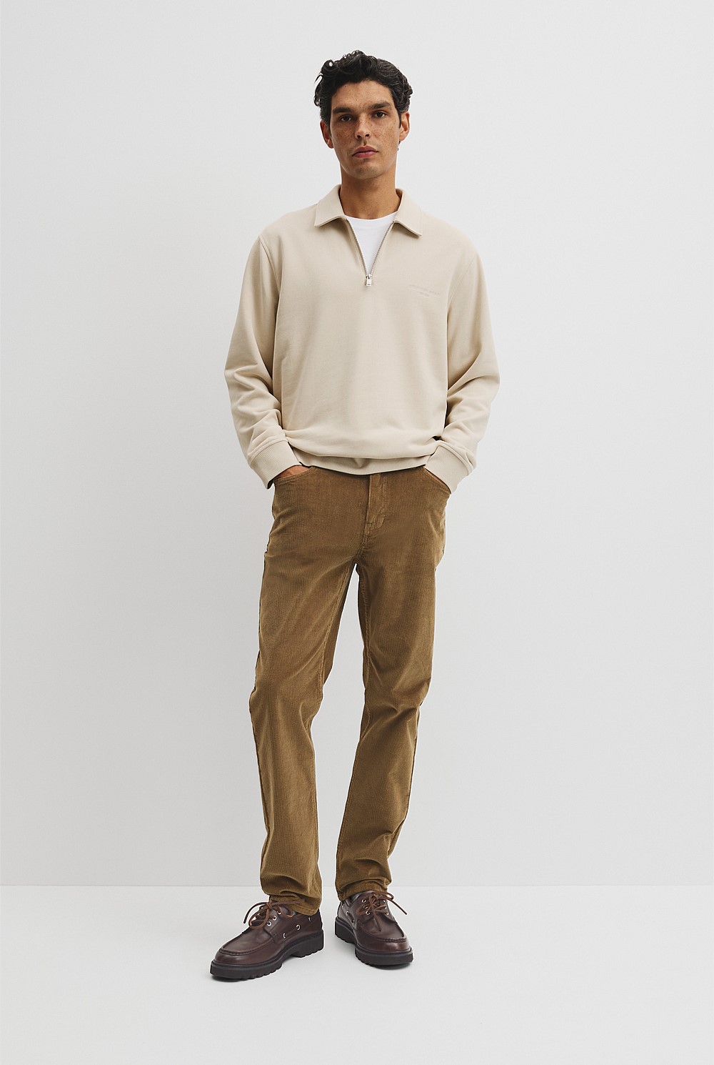 Australian Cotton Collar Sweat
