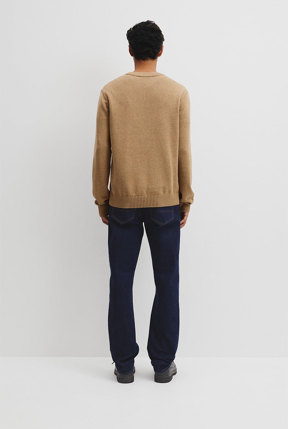 Australian Good Earth Cotton Crew Neck Knit
