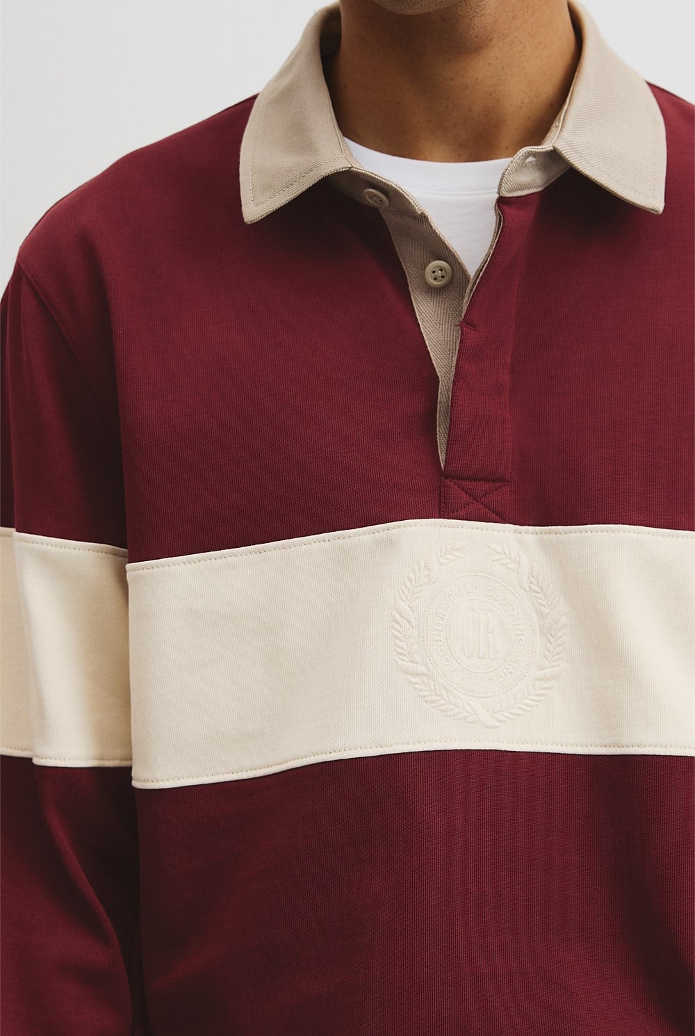 Australian Cotton Panel Rugby Polo