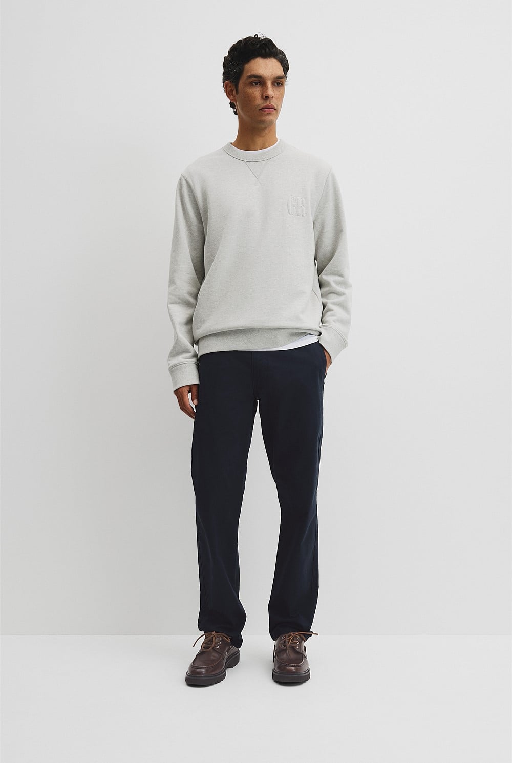 Australian Cotton CR Crew Neck Sweat