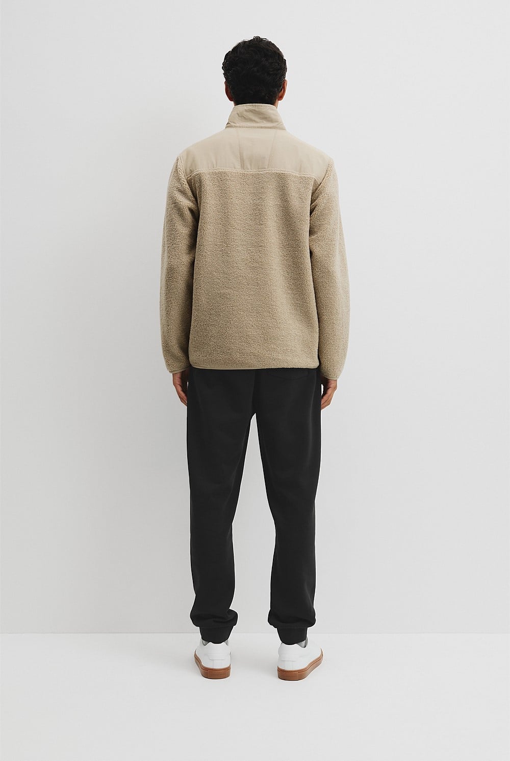 Sherpa Half Zip Sweat