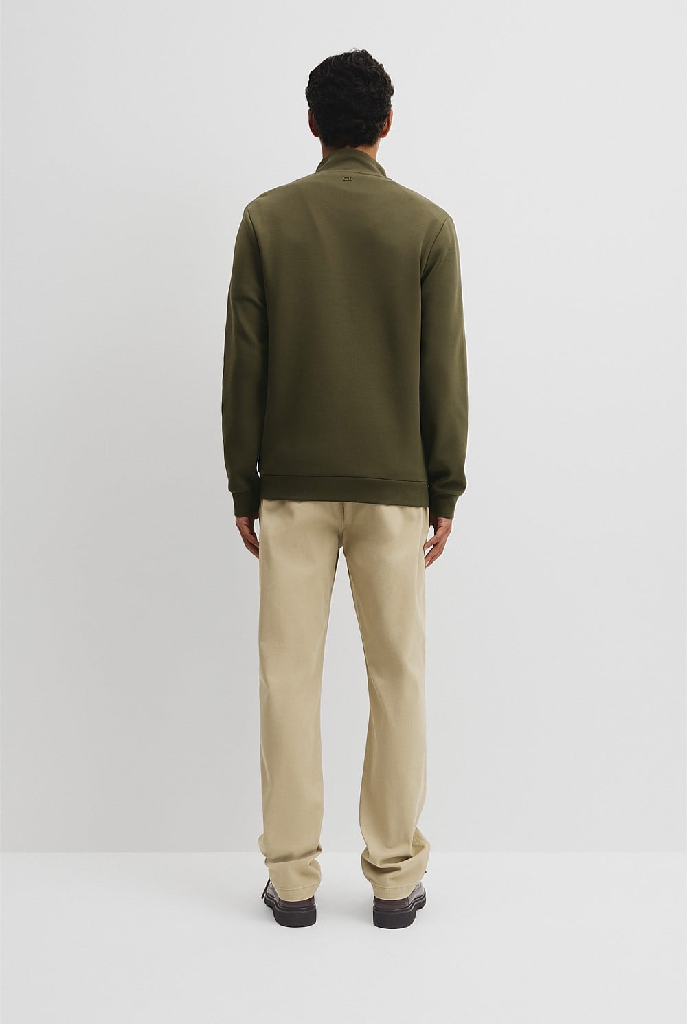 Hybrid Funnel Zip Through Jacket