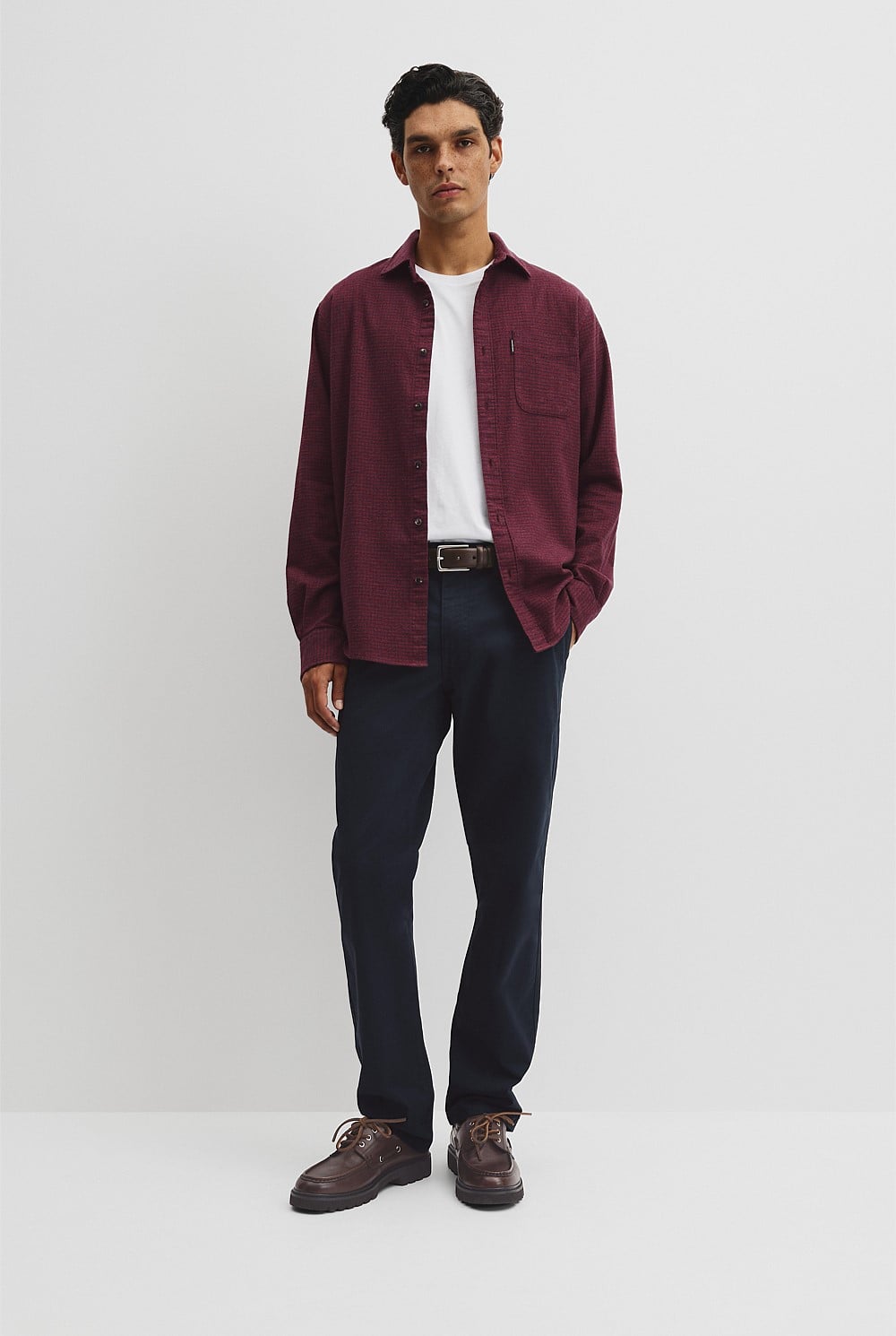 Regular Fit Flannel Check Shirt