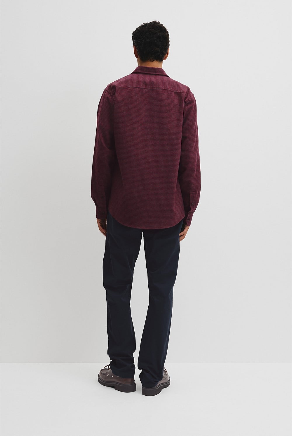 Regular Fit Flannel Check Shirt