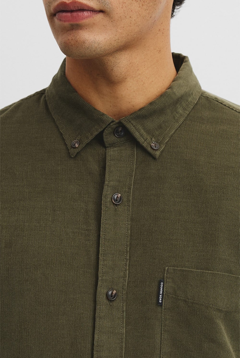 Regular Fit Corduroy Shirt