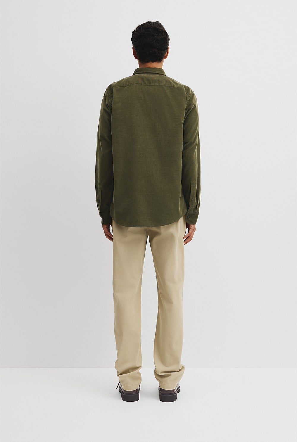 Regular Fit Corduroy Shirt
