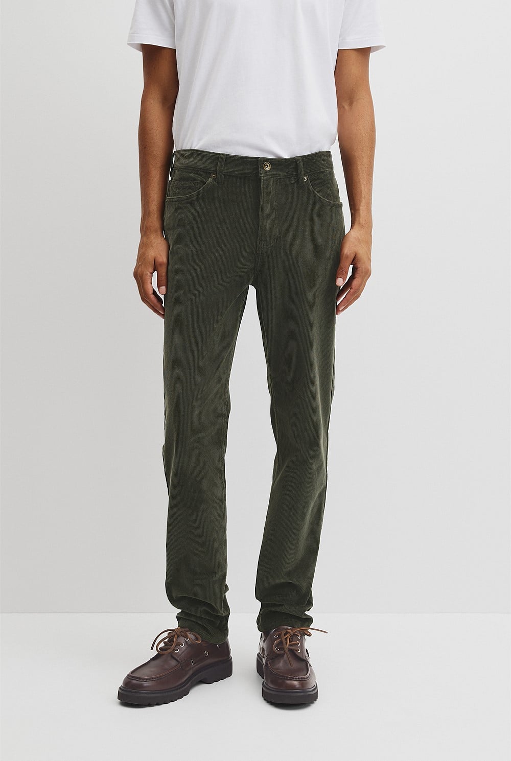 Tapered Cord 5 Pocket Pant