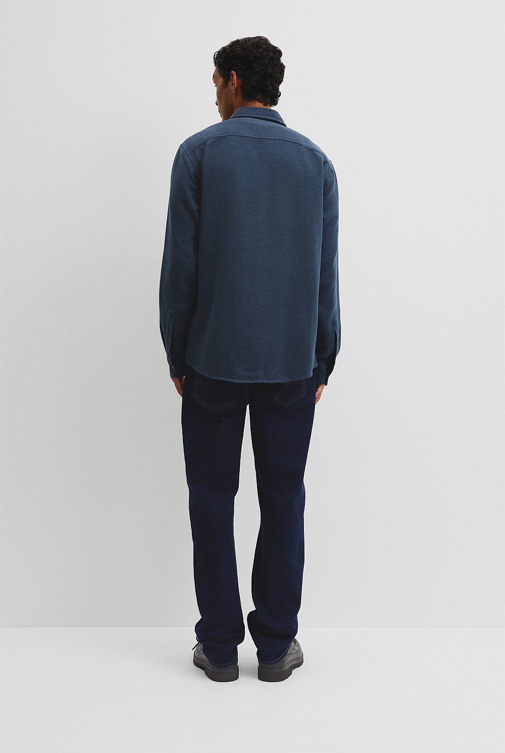 Regular Fit Brushed Cotton Shirt