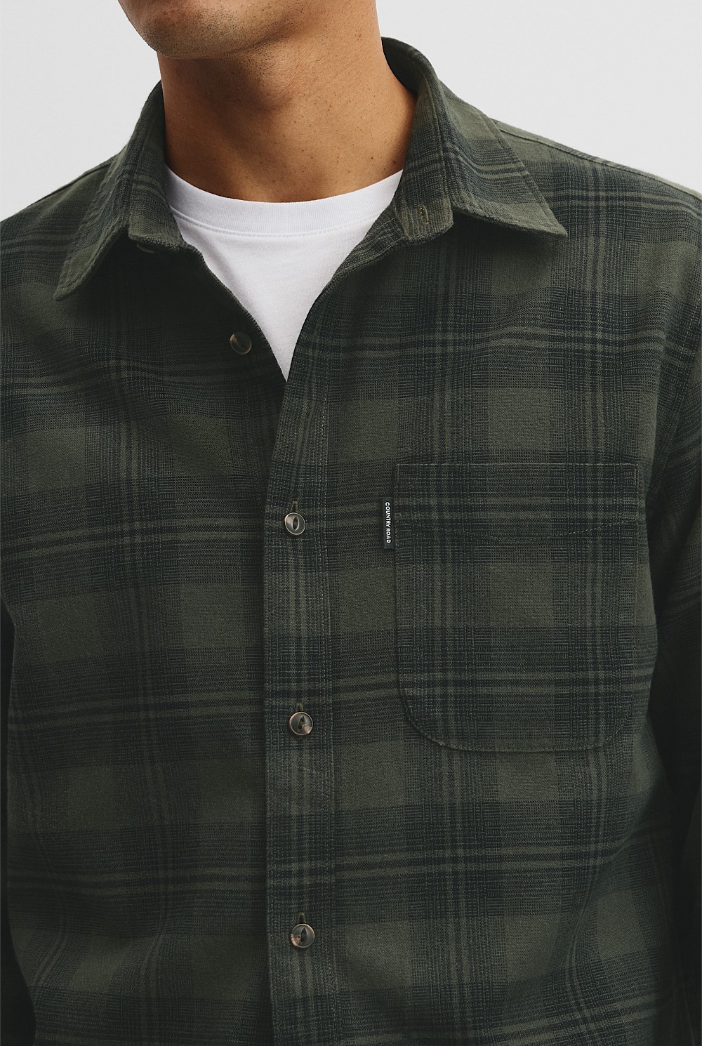 Regular Fit Flannel Check Shirt