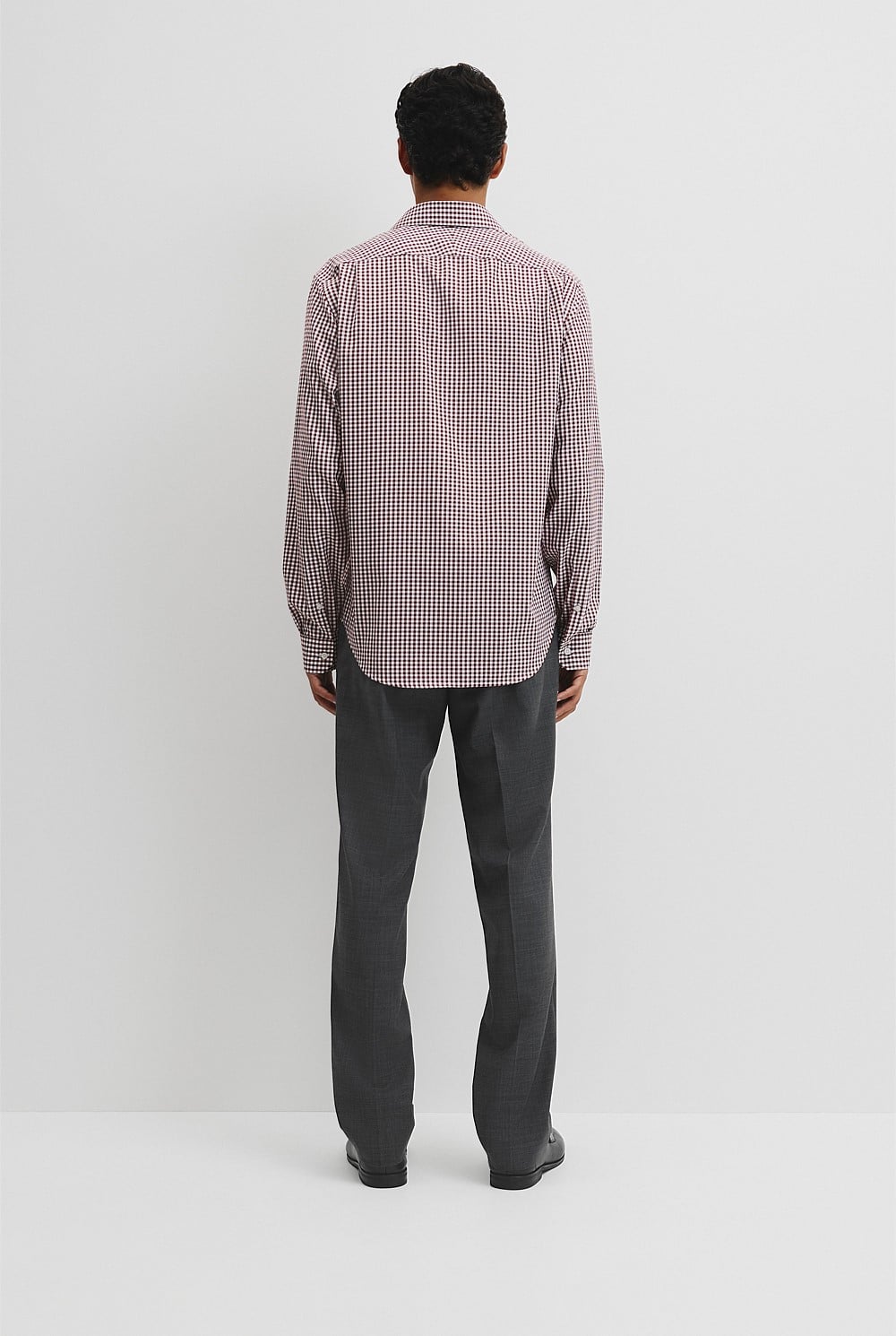 Regular Fit Gingham Travel Shirt