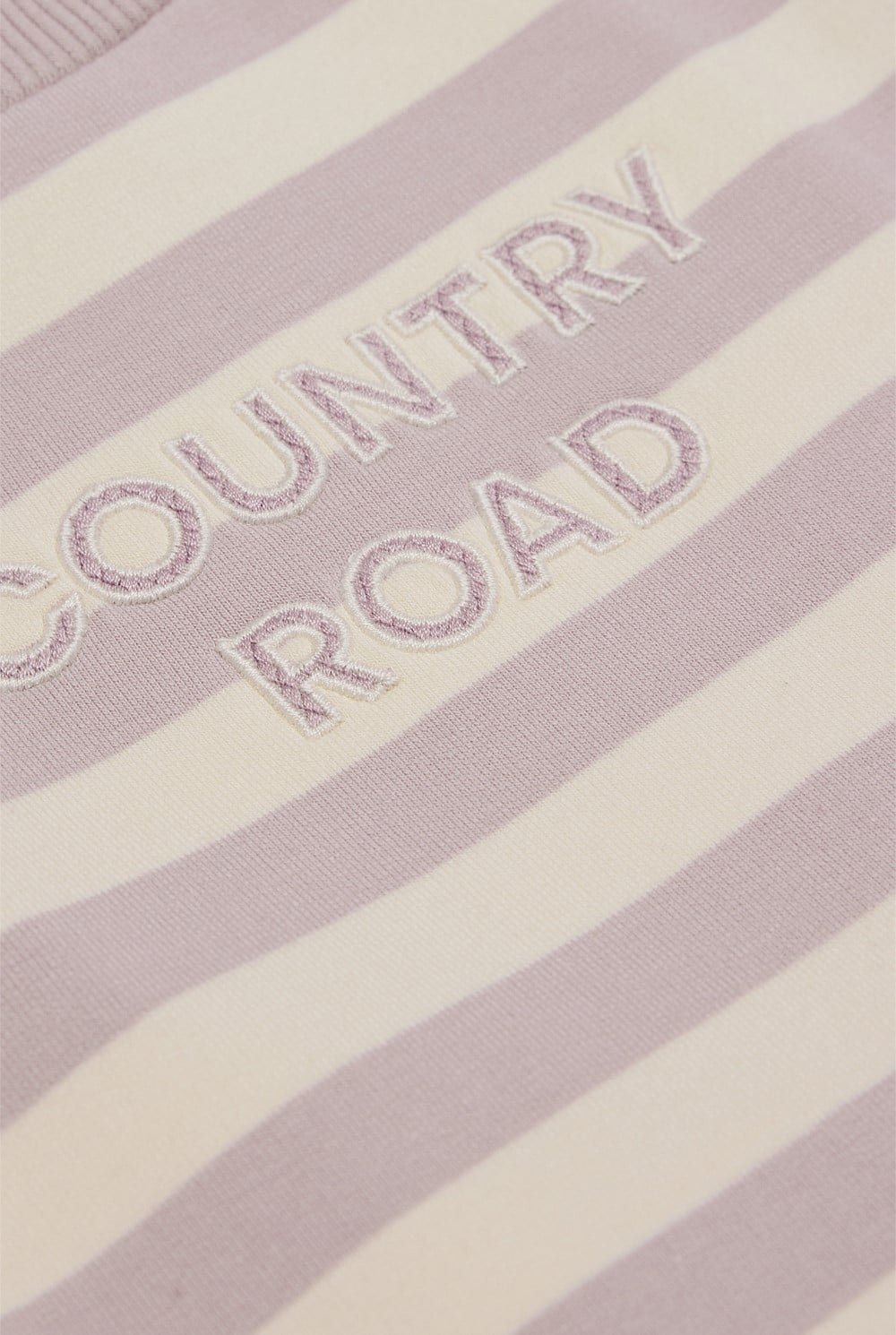 Organically Grown Cotton Stripe Sweat Dress