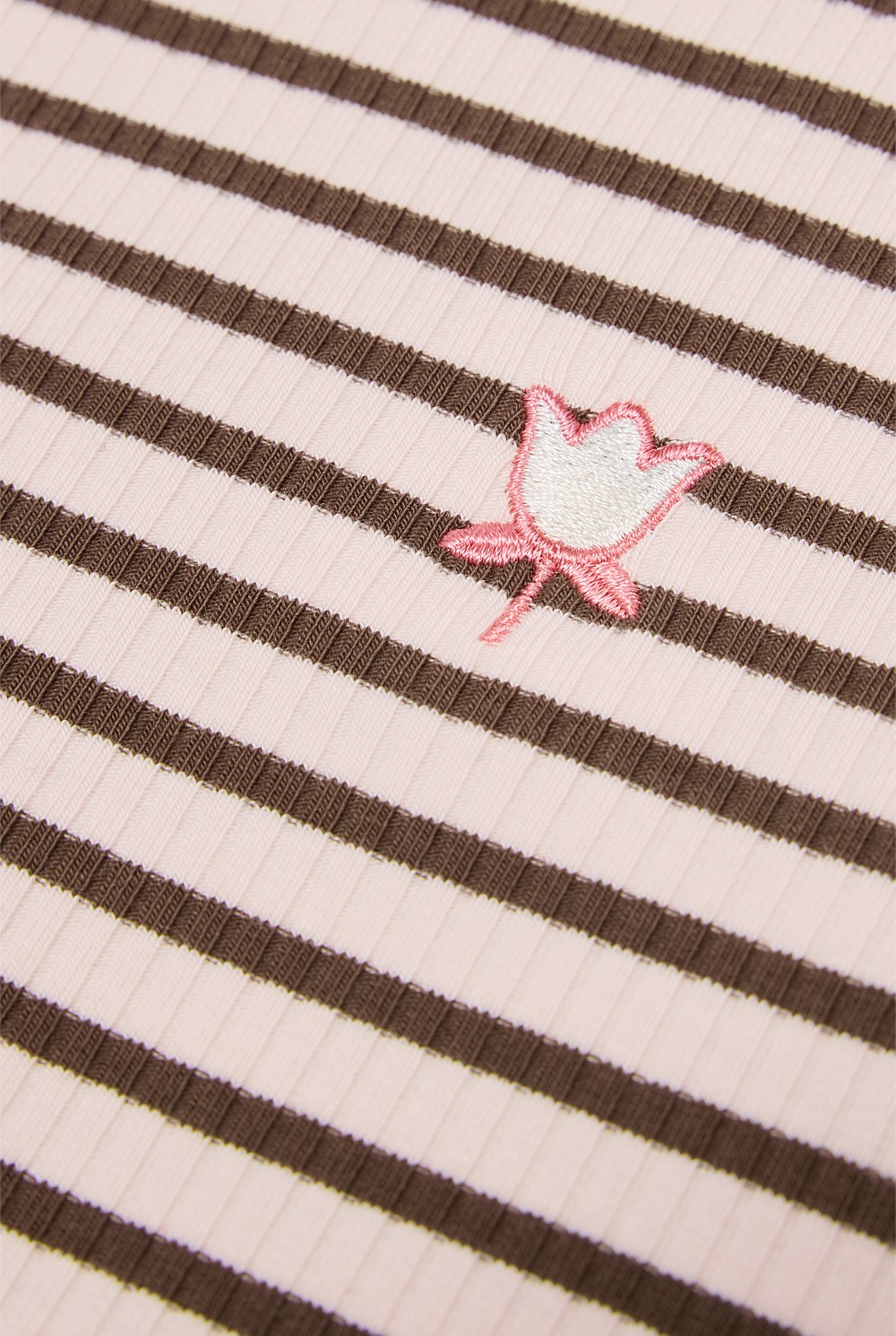 Rib Flare Sleeve Top