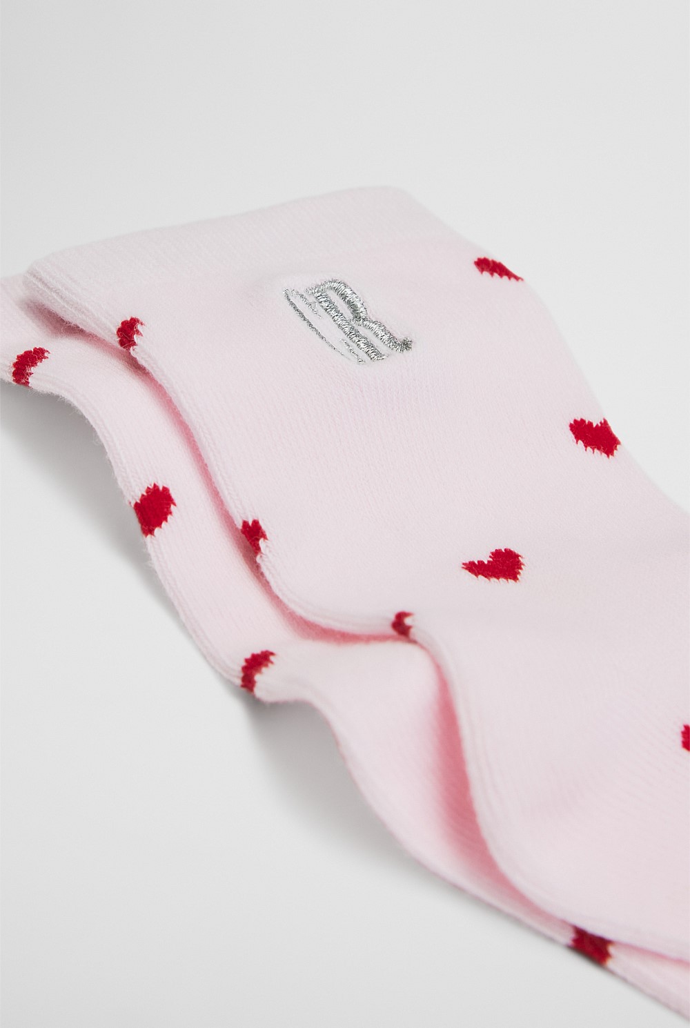 Country Road Heart Sock