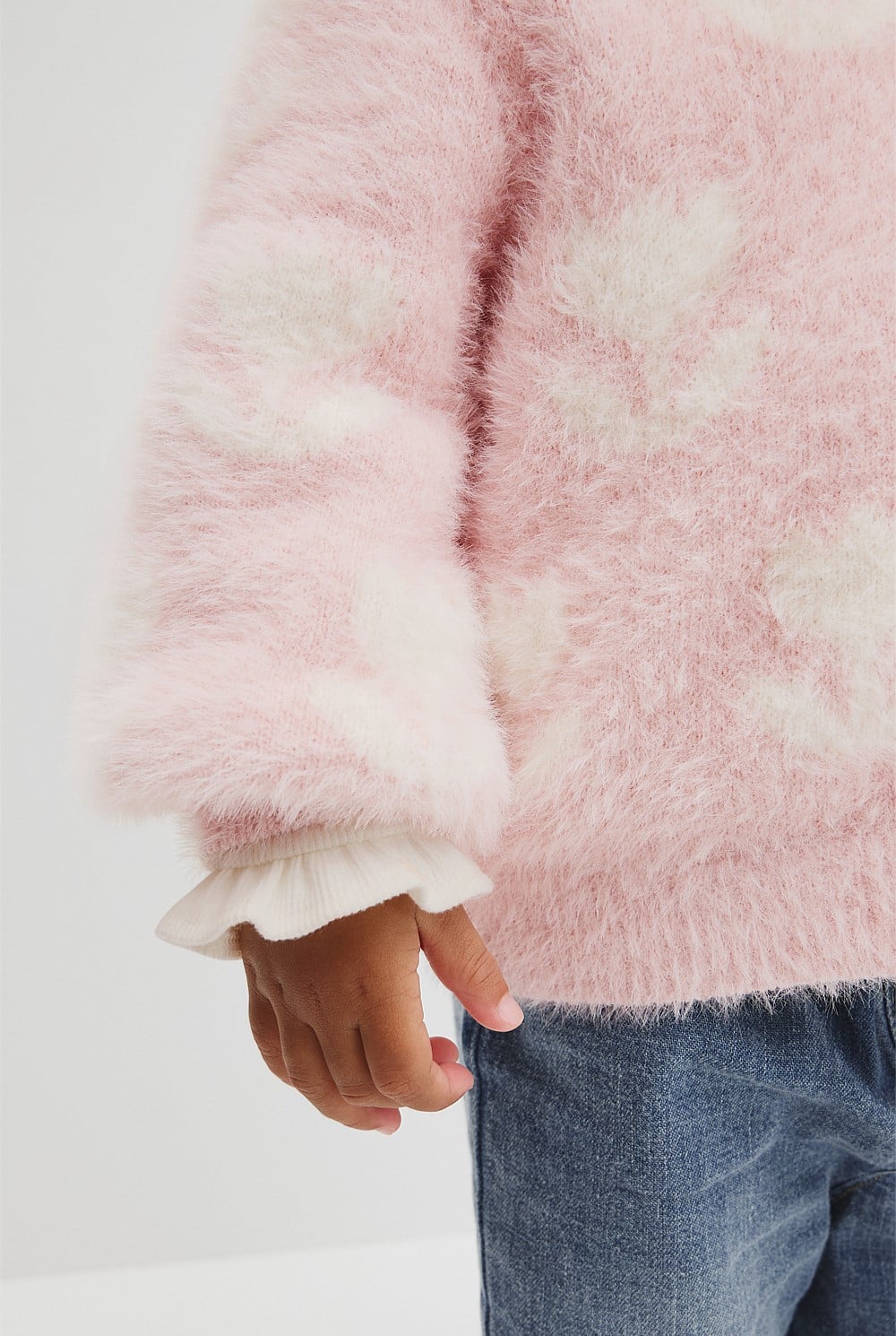 Floral Jacquard Knit