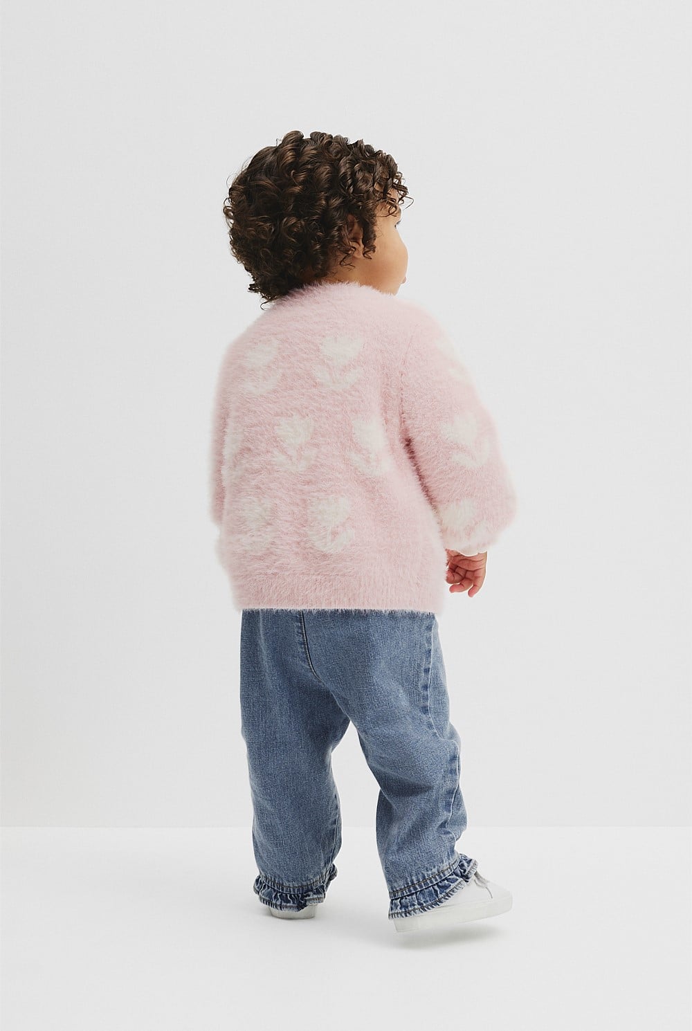 Floral Jacquard Knit