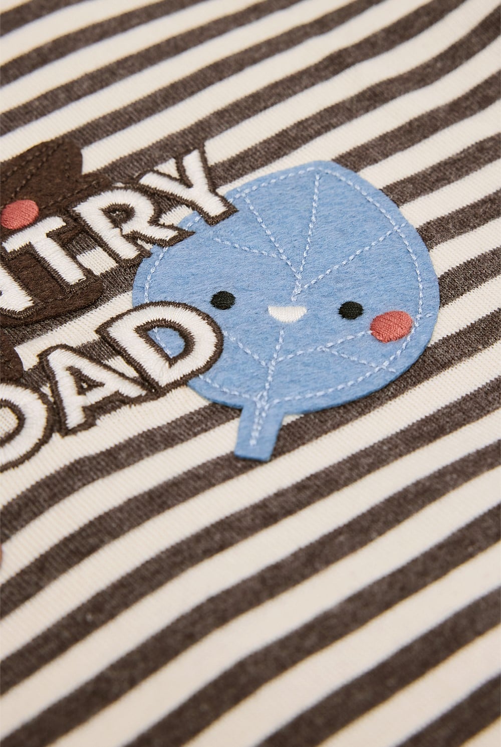 Organically Grown Cotton Leaf Logo Long Sleeve T-Shirt