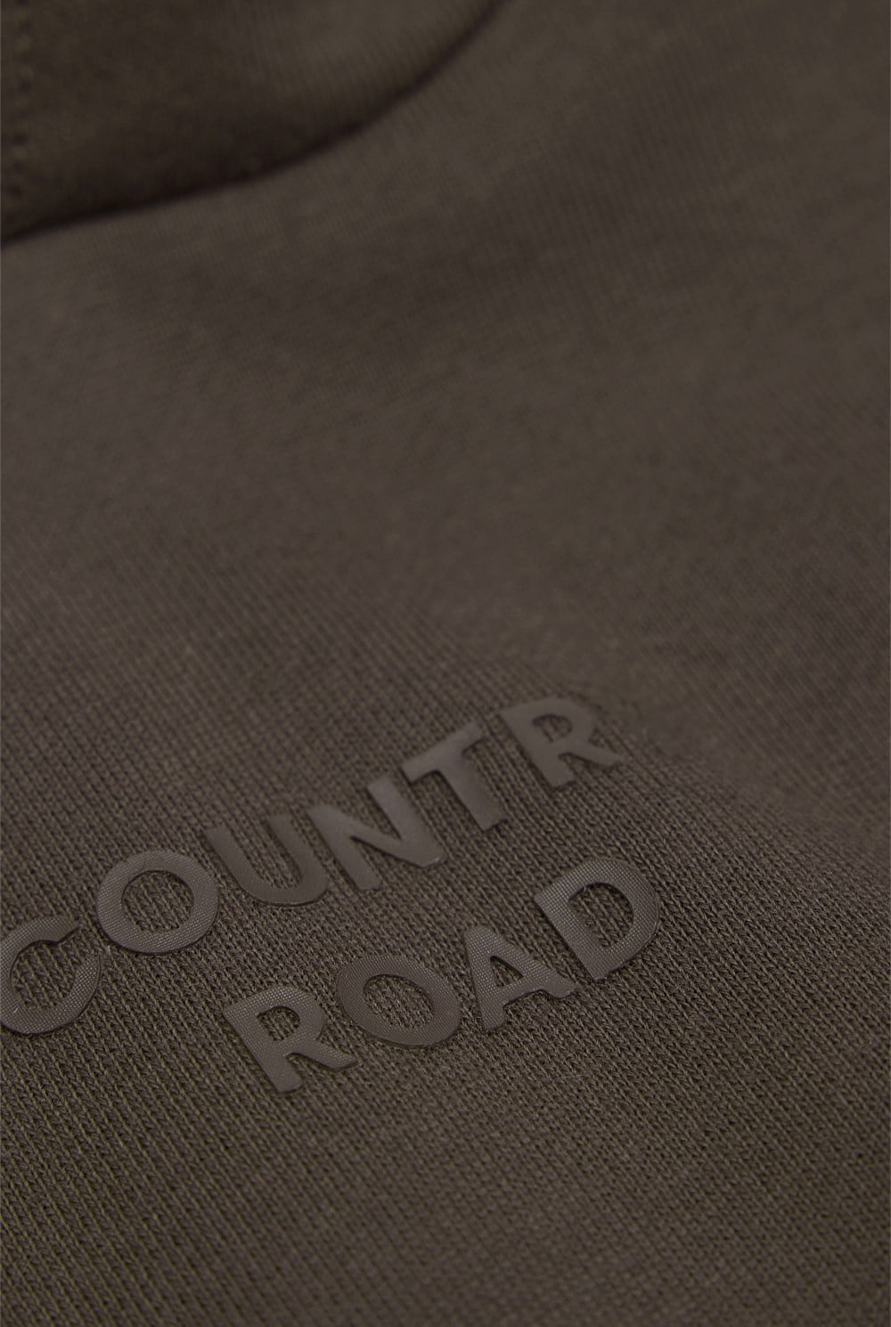 Organically Grown Cotton Modern Logo Hoodie