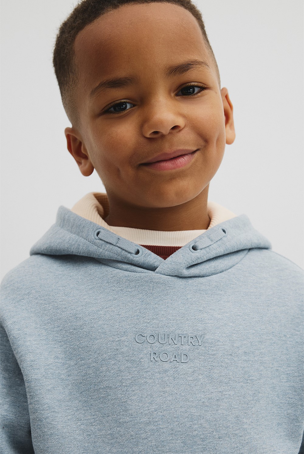 Organically Grown Cotton Modern Logo Hoodie