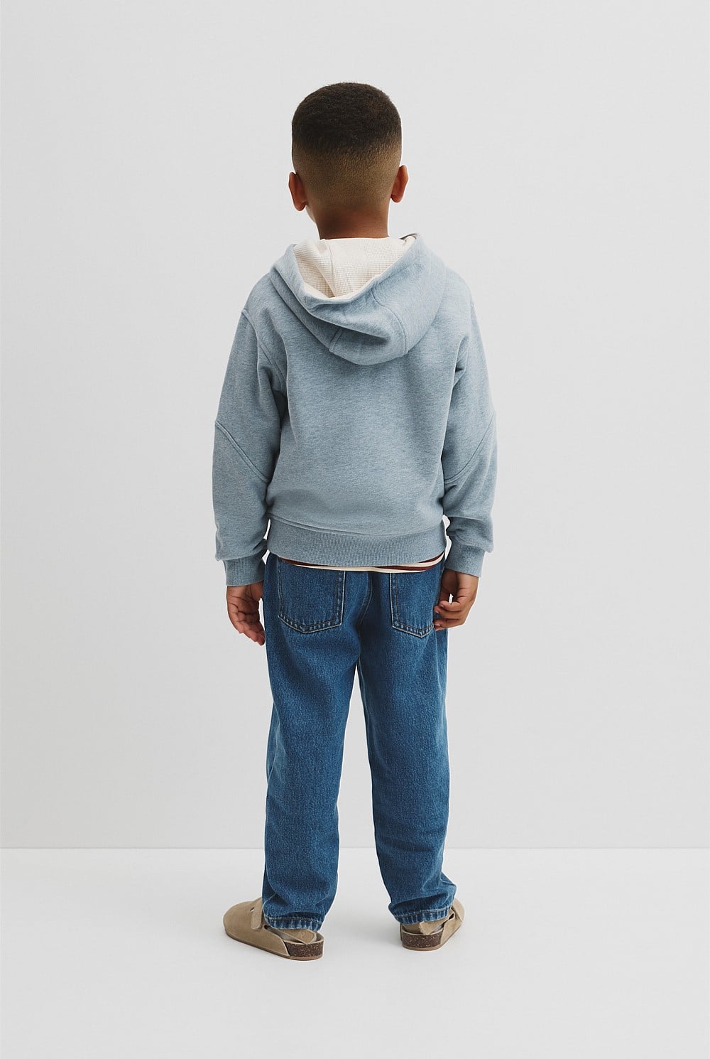 Organically Grown Cotton Modern Logo Hoodie