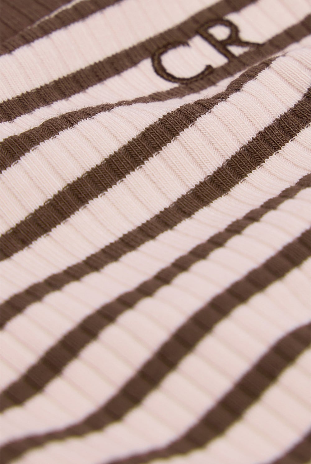 Organically Grown Cotton Blend Flare Rib Pant