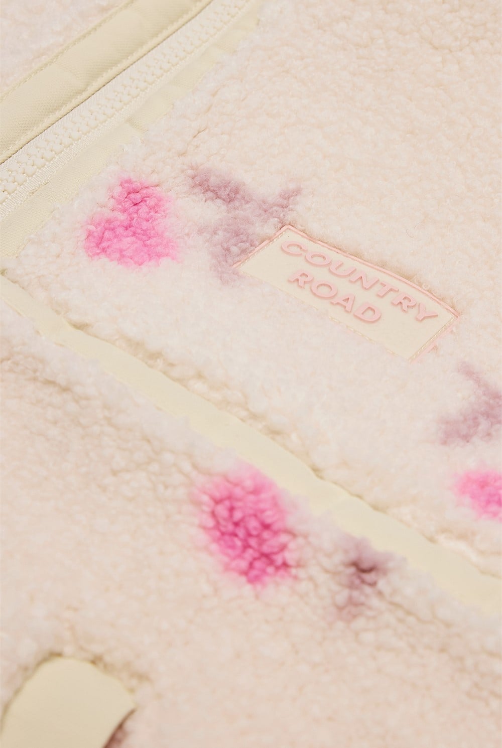 Printed Sherpa Sweat