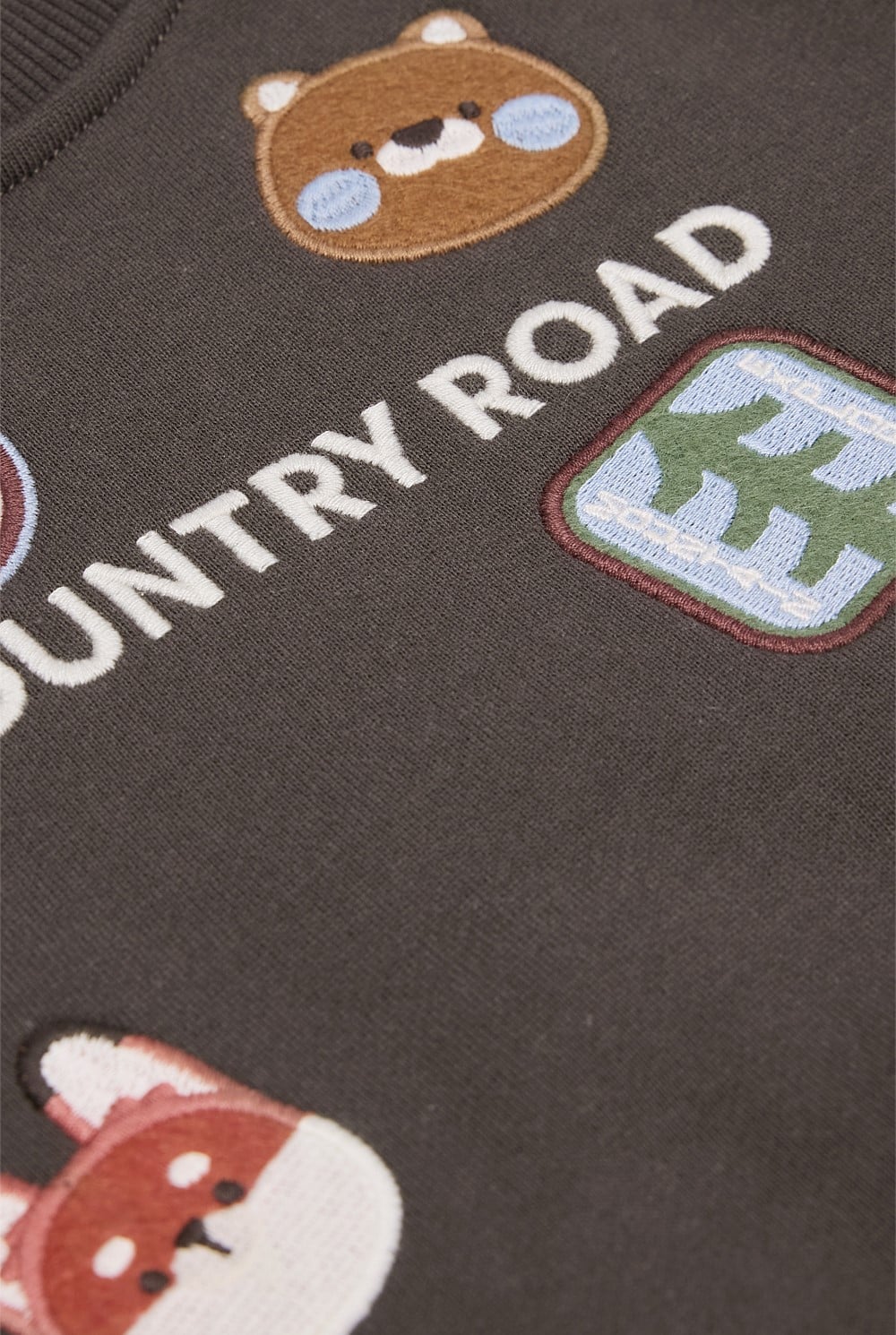 Organically Grown Cotton Woodlands Logo Sweat