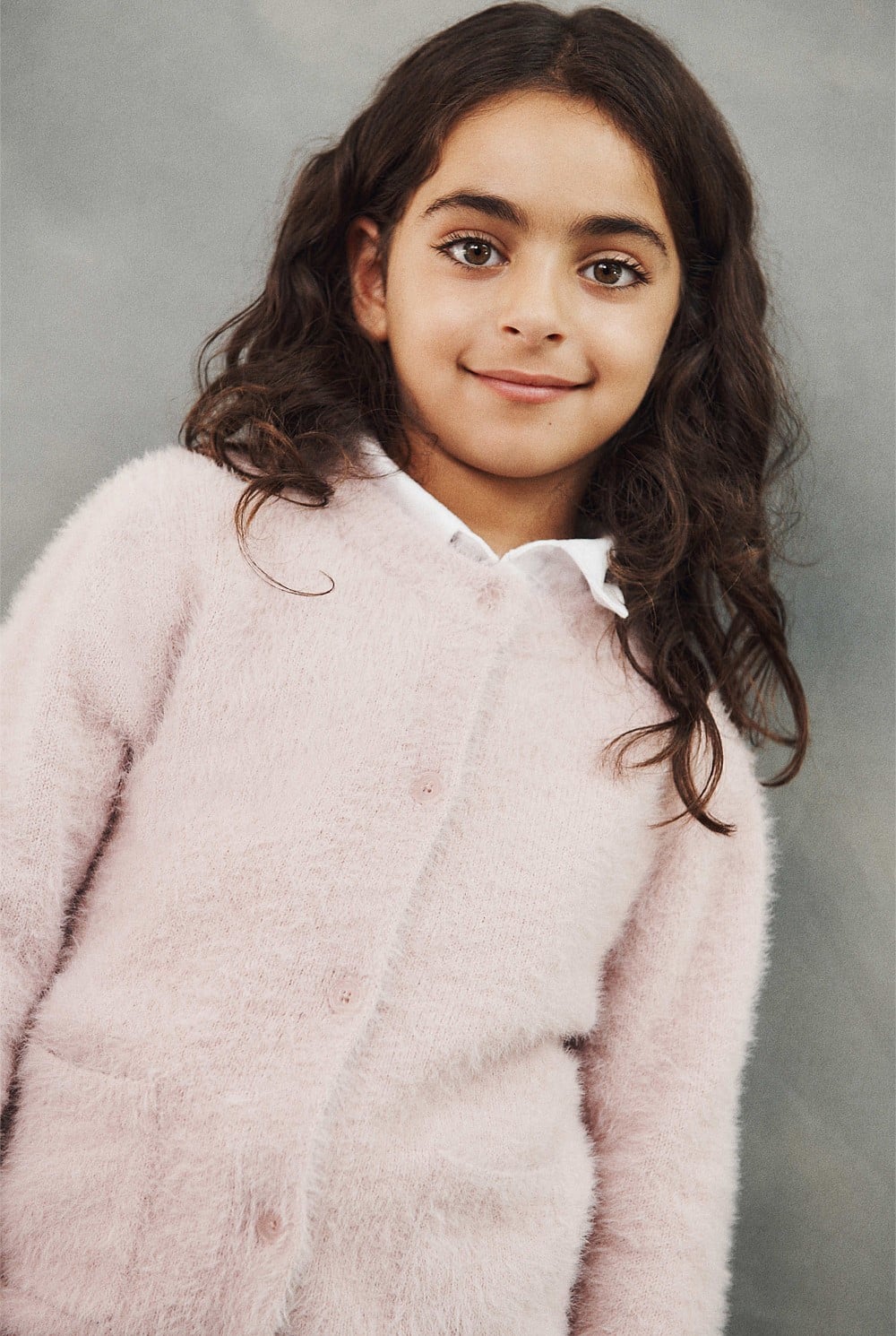 Fluffy Knit Cardigan