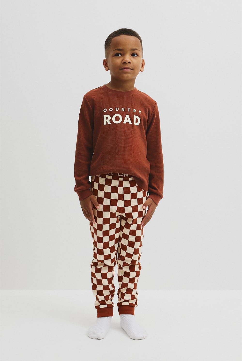 Australian Cotton Check Print Pyjama
