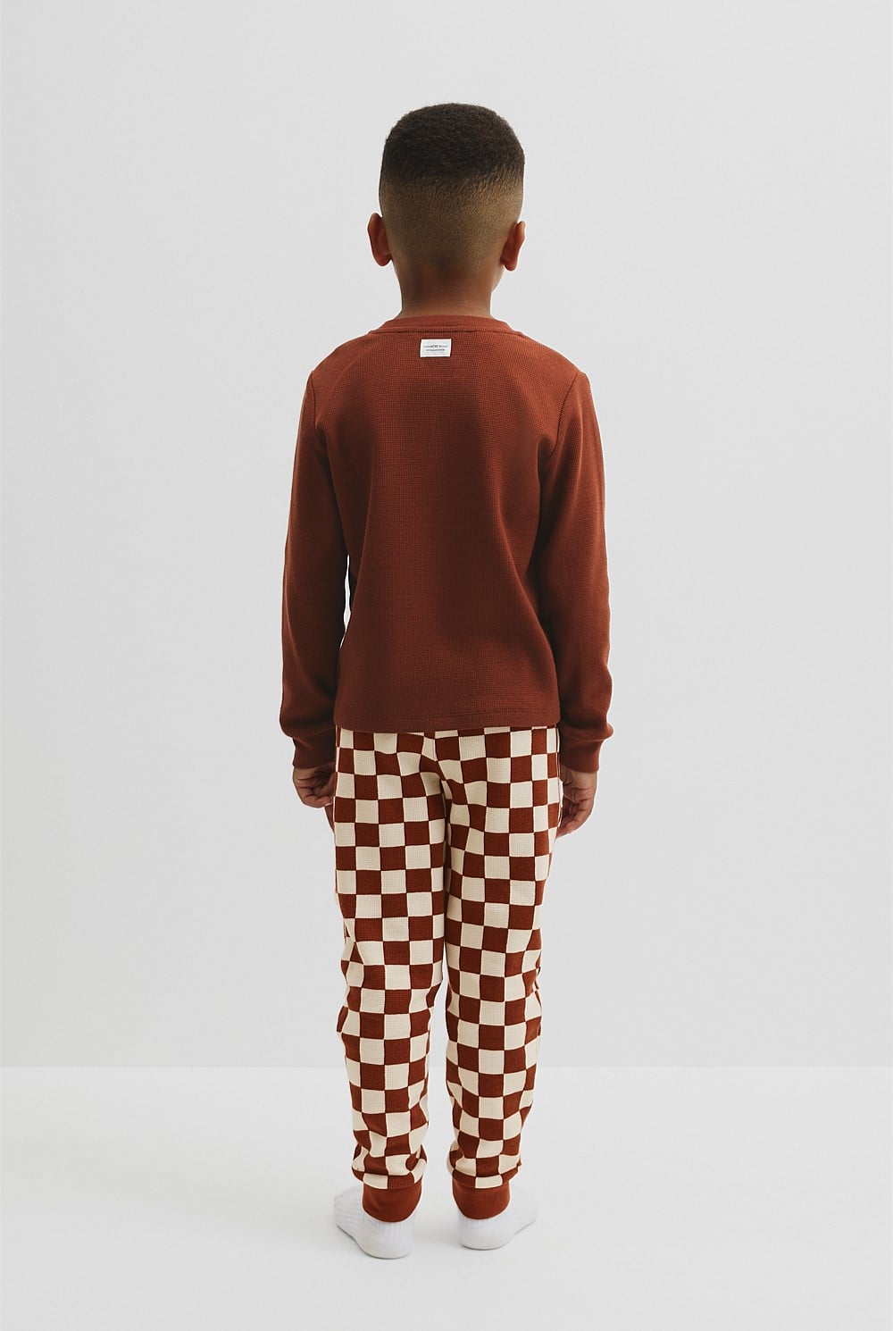 Australian Cotton Check Print Pyjama