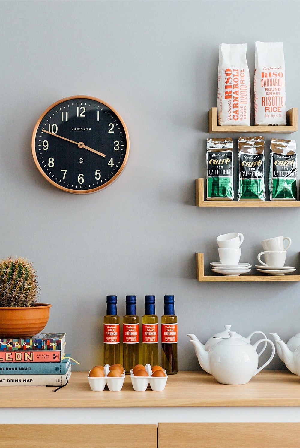 Master Edwards Clock - Radial Copper