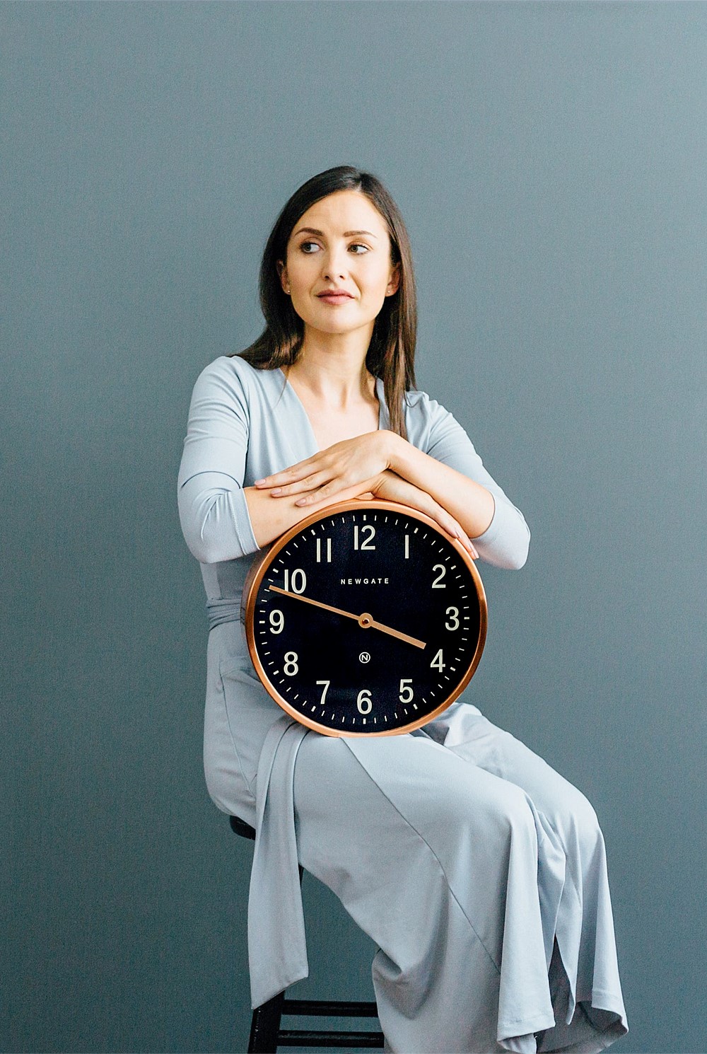 Master Edwards Clock - Radial Copper