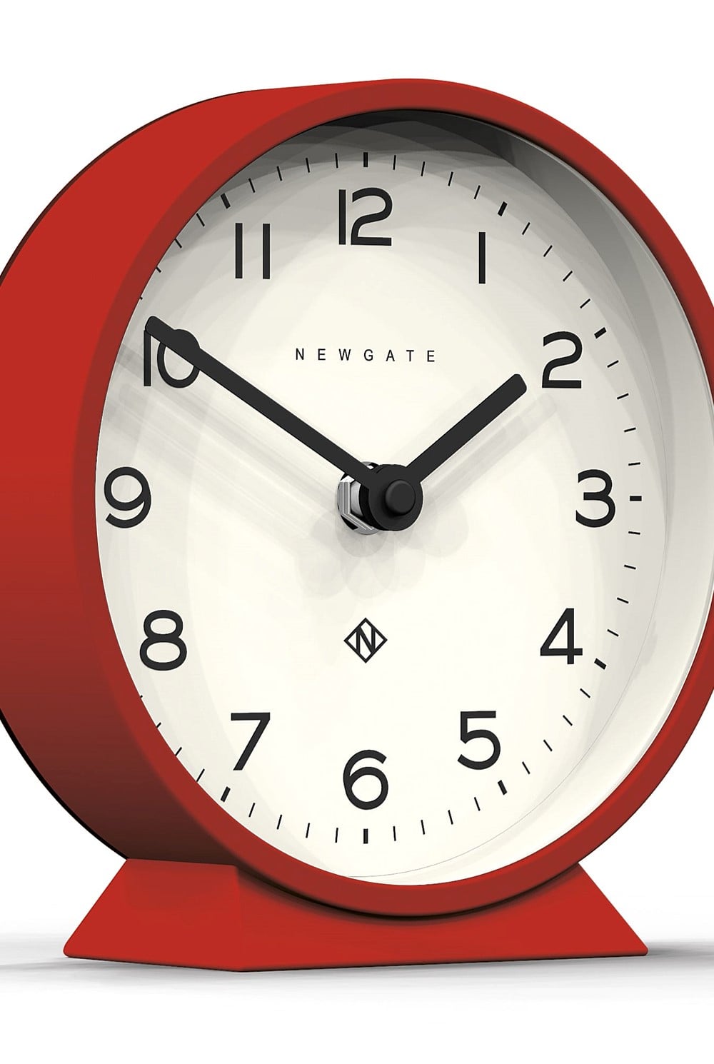 M Mantel Clock - Fire Engine Red