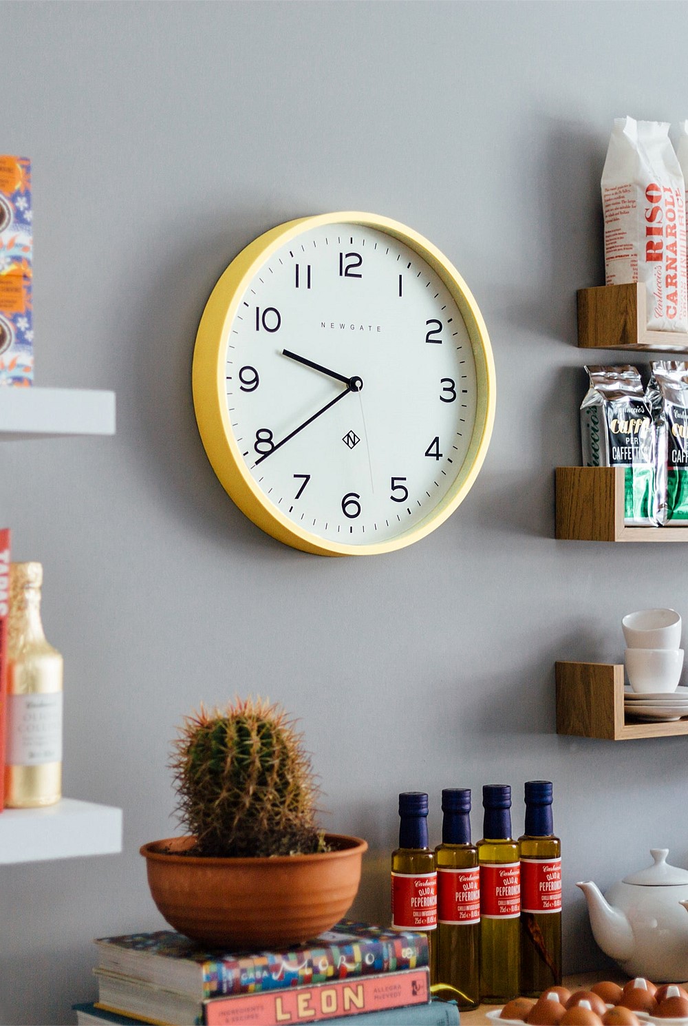 Number Three Echo Clock - Silicone Yellow