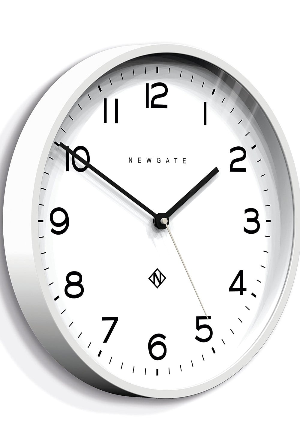 Number Three Echo Clock - Silicone White