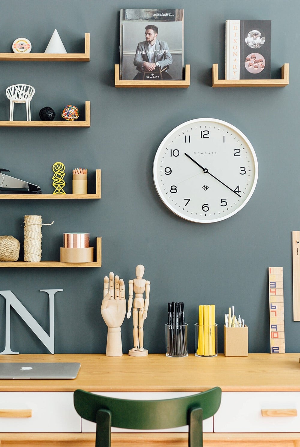 Number Three Echo Clock - Silicone White