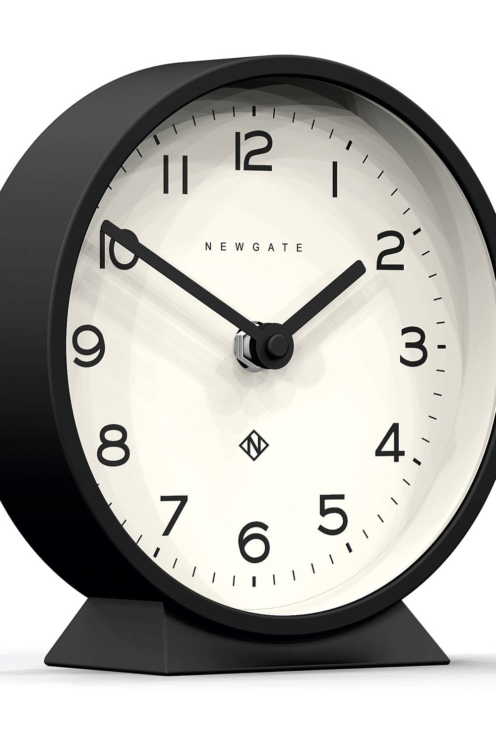 M Mantel Clock - Cave Black