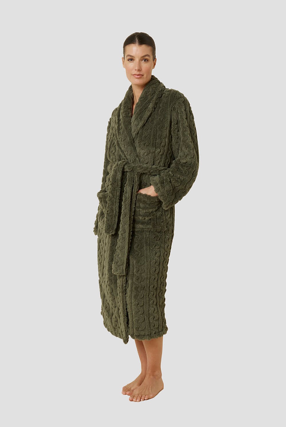 Gabriella Plush Long Robe