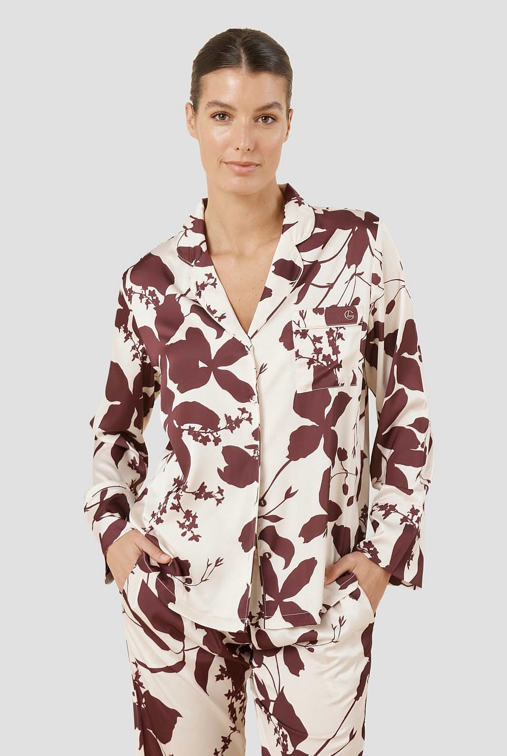 Ivy Silky Satin Pj Set