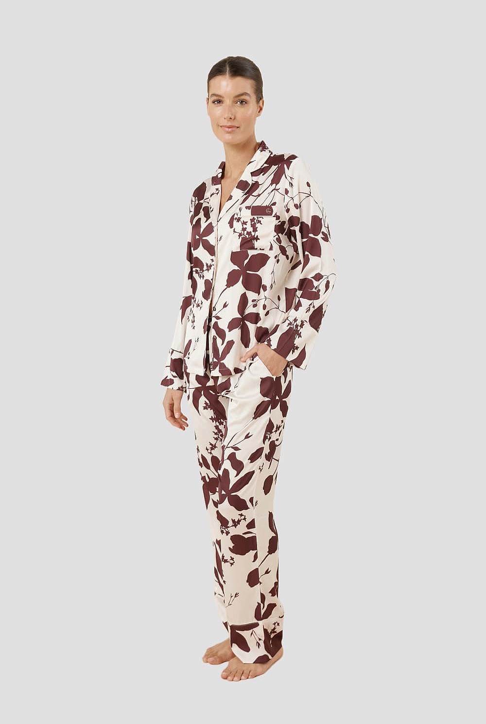 Ivy Silky Satin Pj Set