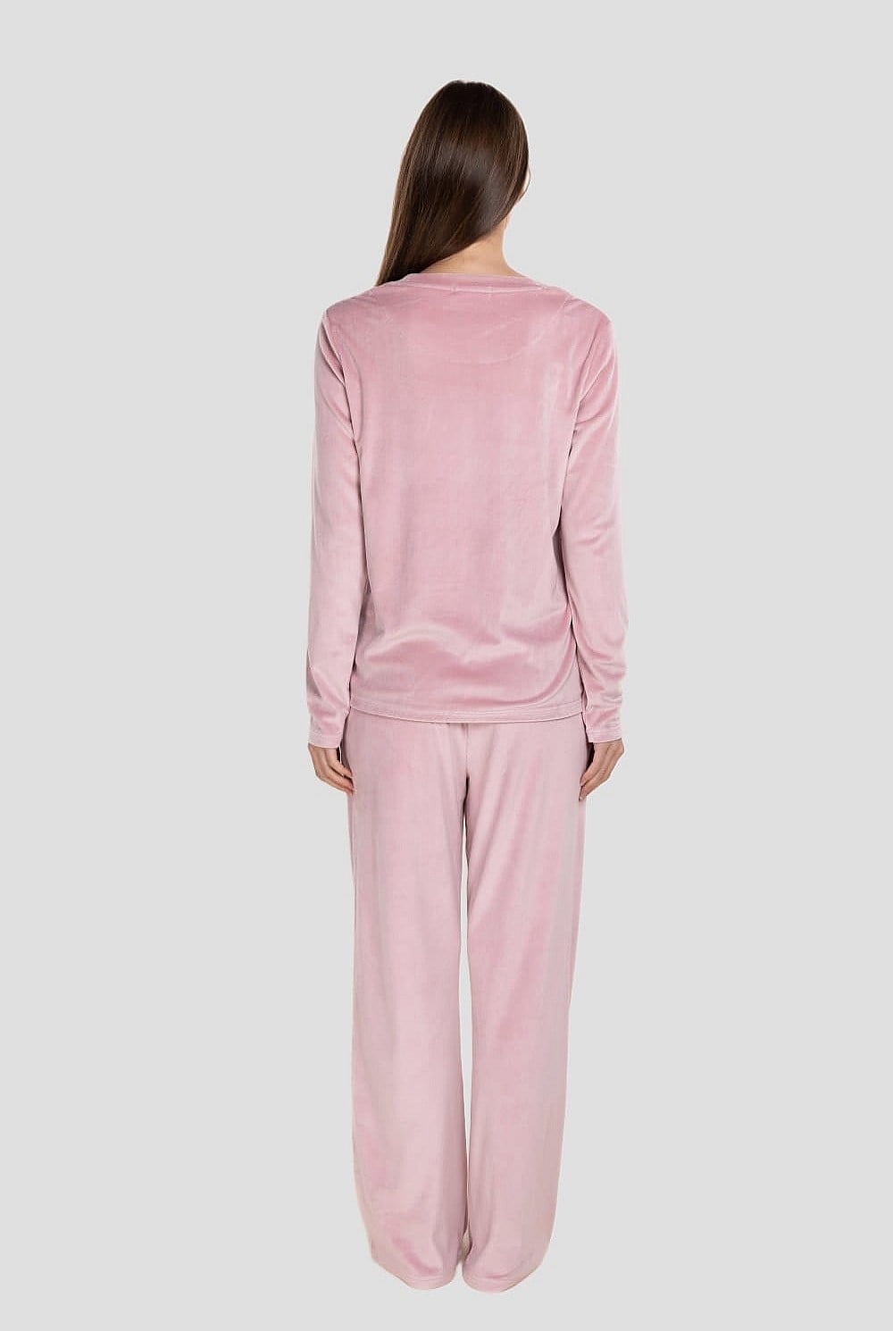 Thea Velour Long Lounge Set