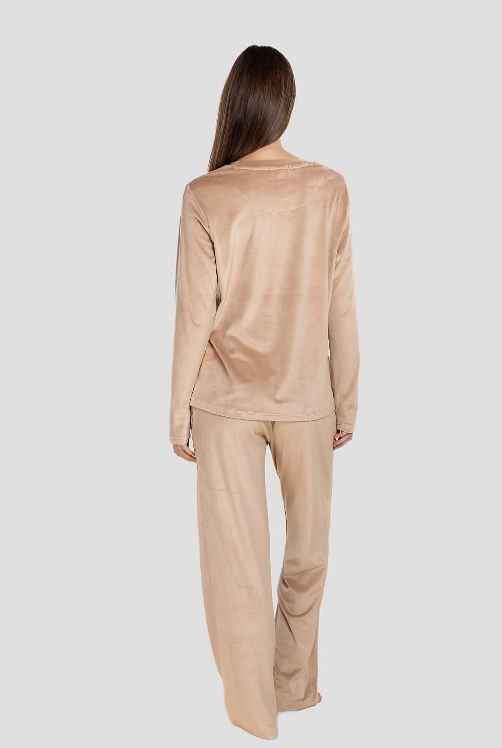 Thea Velour Long Lounge Set