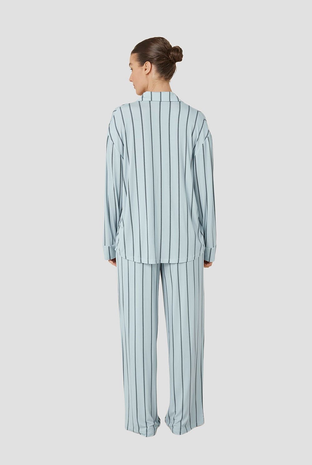 Harlow Bamboo Striped Pj Set