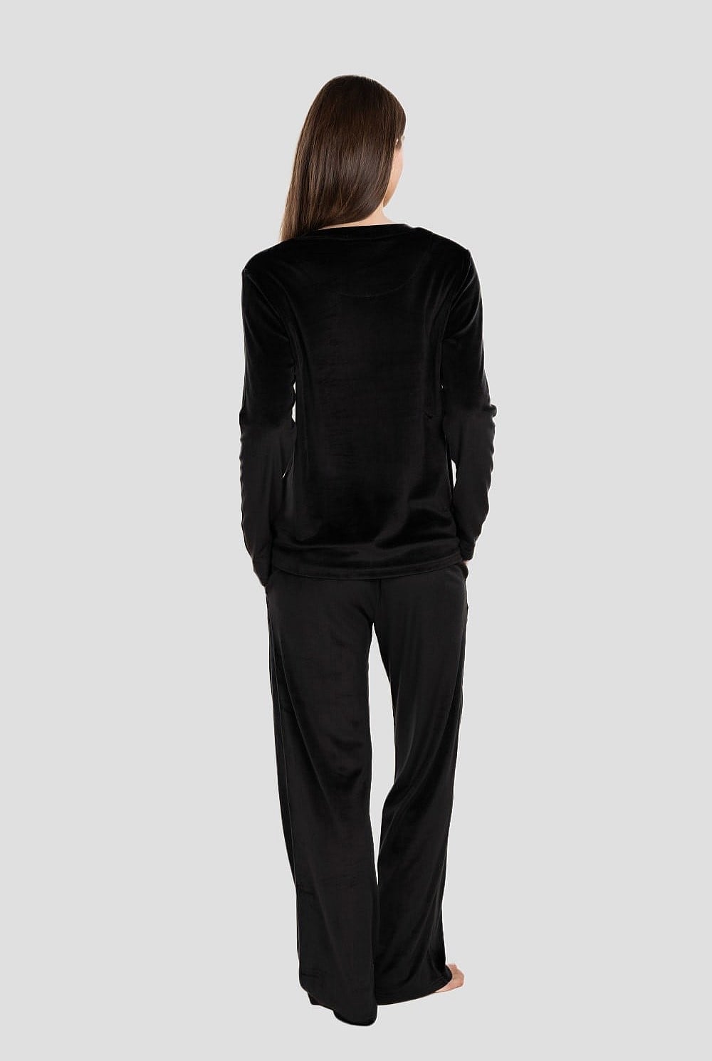 Thea Velour Long Lounge Set