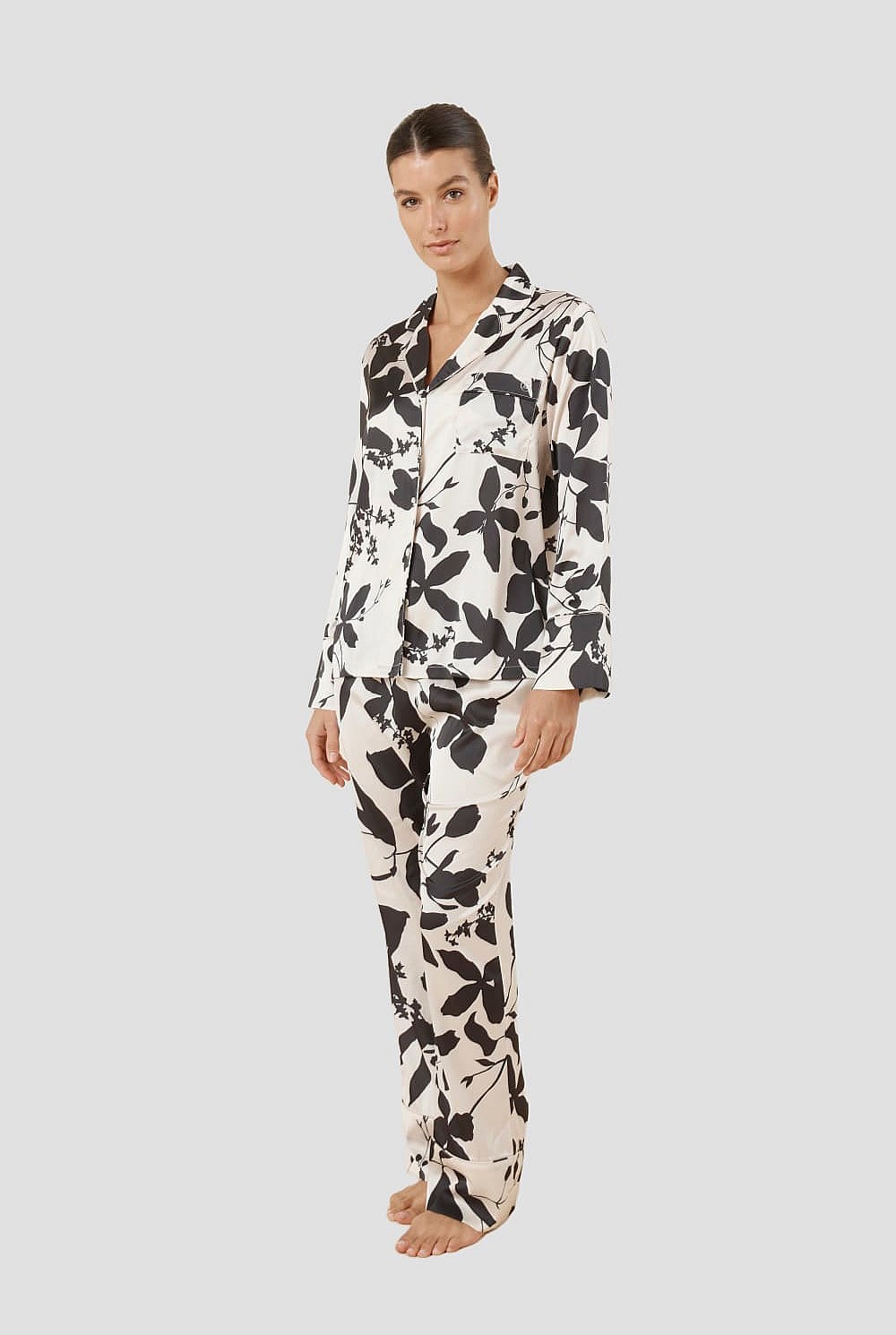 Ivy Silky Satin Pj Set