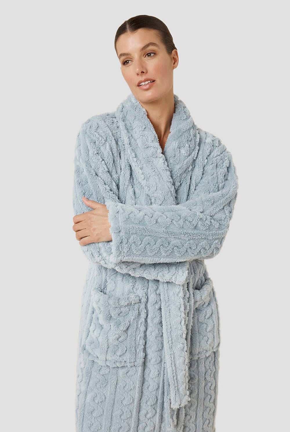 Gabriella Plush Long Robe