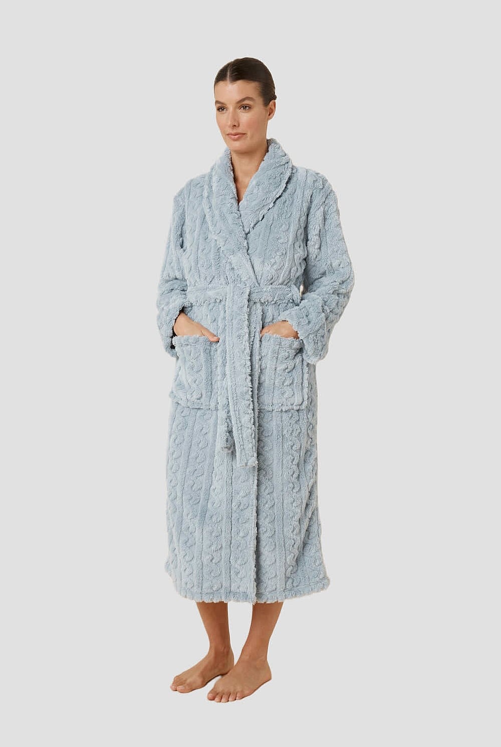 Gabriella Plush Long Robe