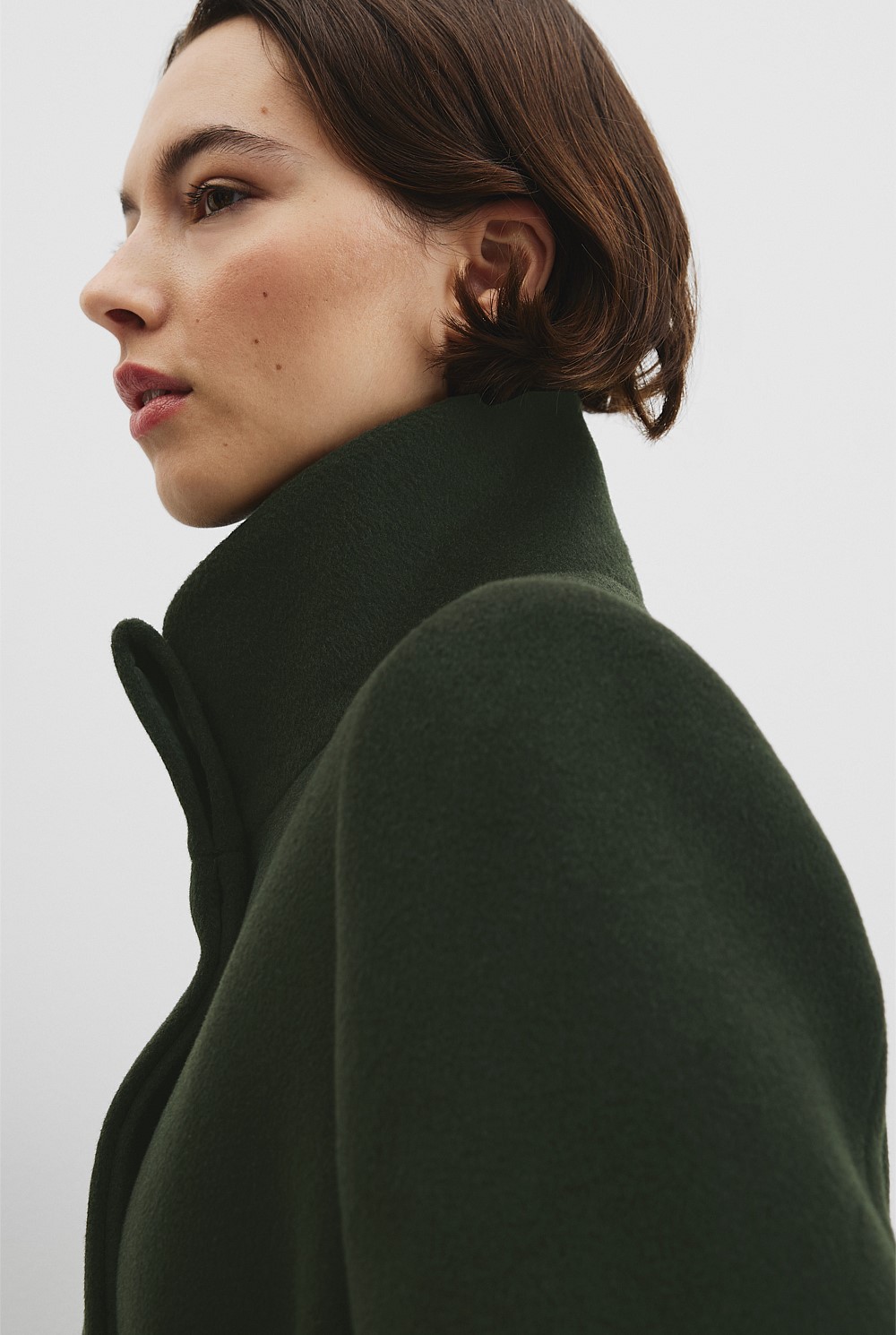 Stand Collar Coat