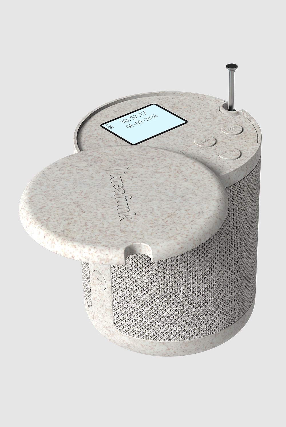 Dabbie Dab+ Fm Radio And Bluetooth Speaker - Wheat
