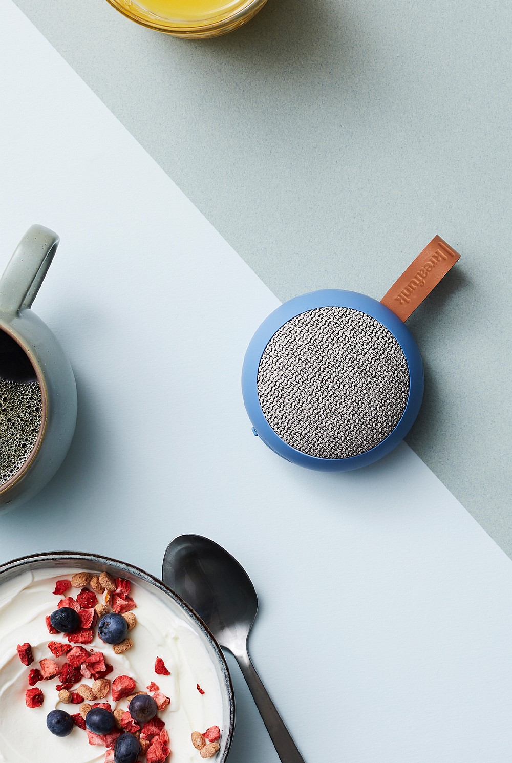Ago 2 Fabric Bluetooth Speaker - River Blue